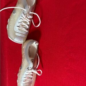 Skechers Clear Sneakers with White Accents